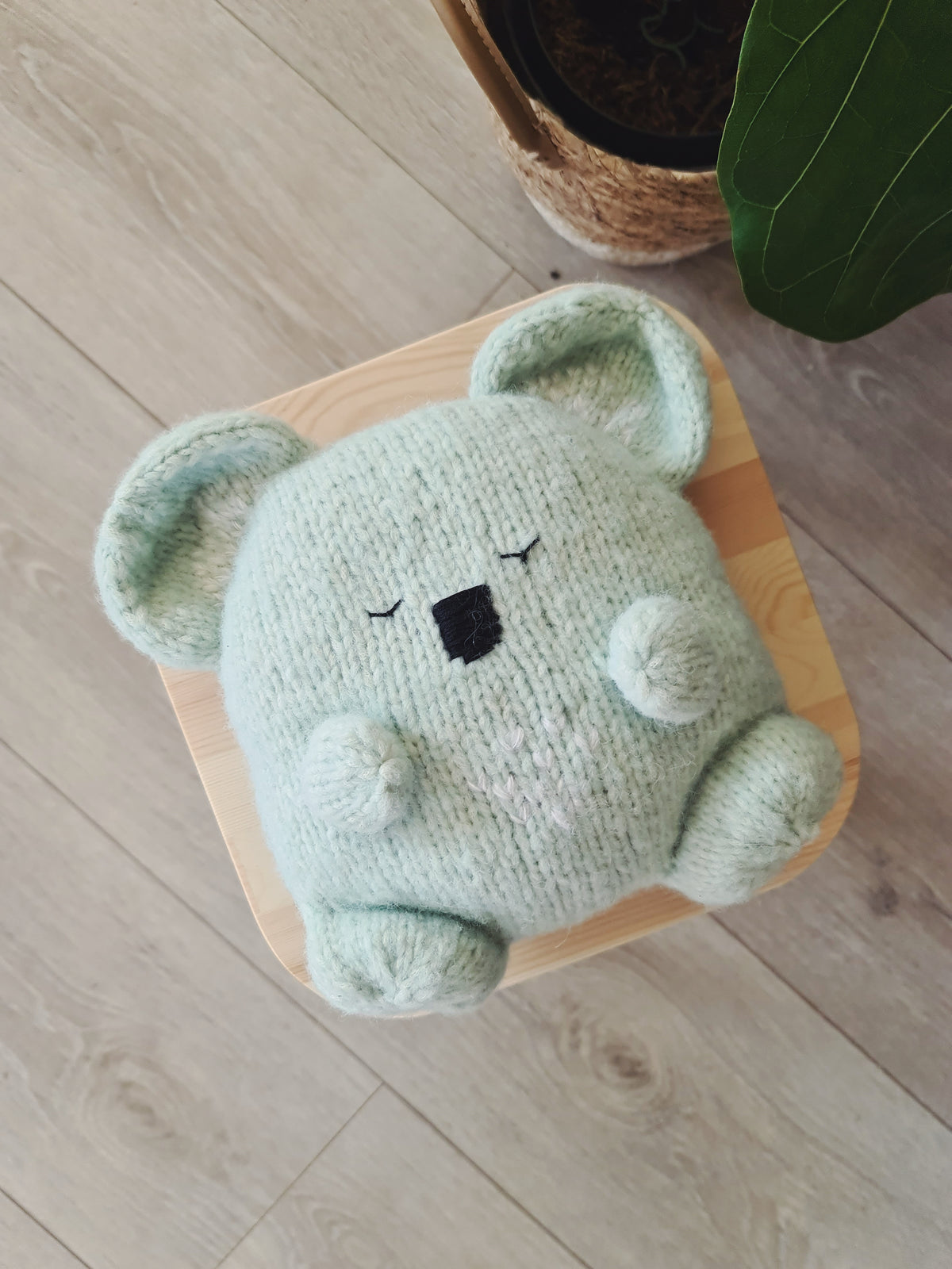 Chunky Konrad Koala - english knitting pattern