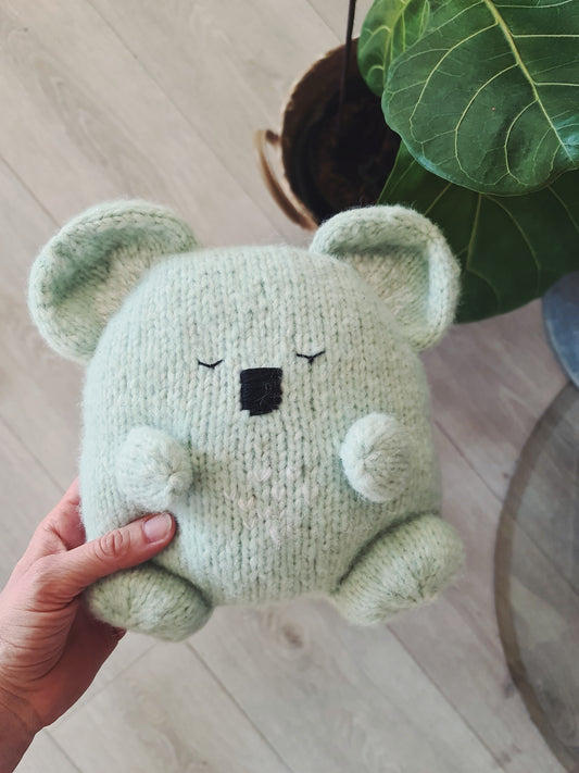 Chunky Konrad Koala - english knitting pattern