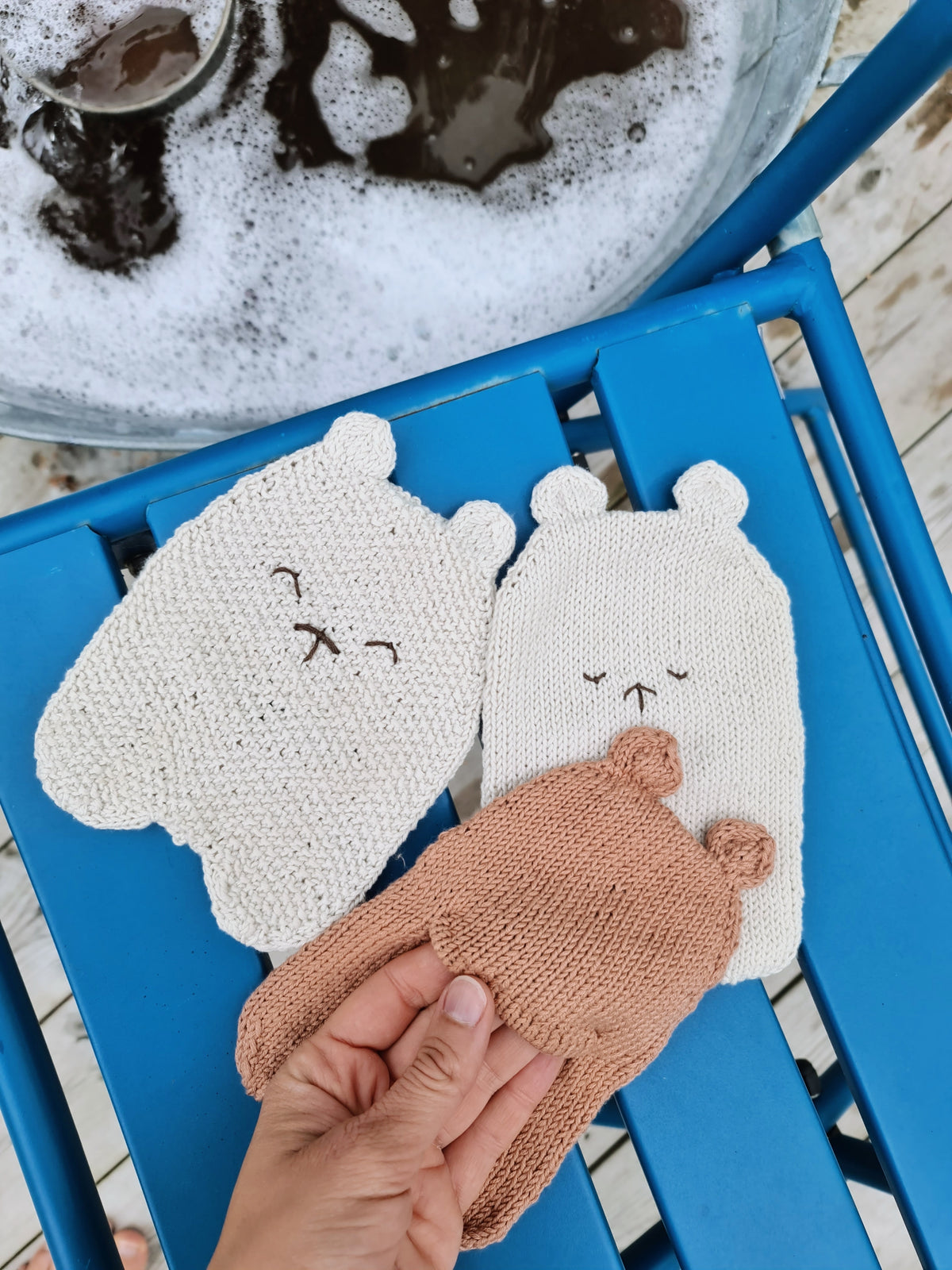 Mini Bear Cloth - english pattern
