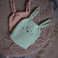 Bunny Bath Mitt - english pattern
