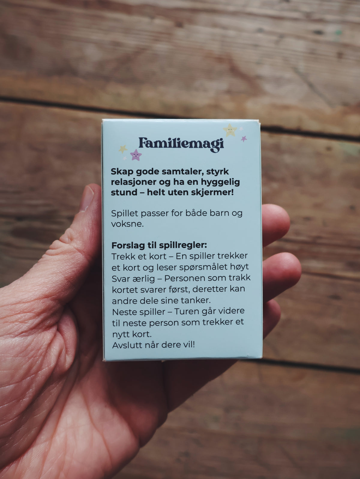 Familiemagi (kjøp 2 stk eller fler og få gratis frakt<3)