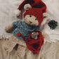 Teddys jul - mini oppskriftshefte på norsk